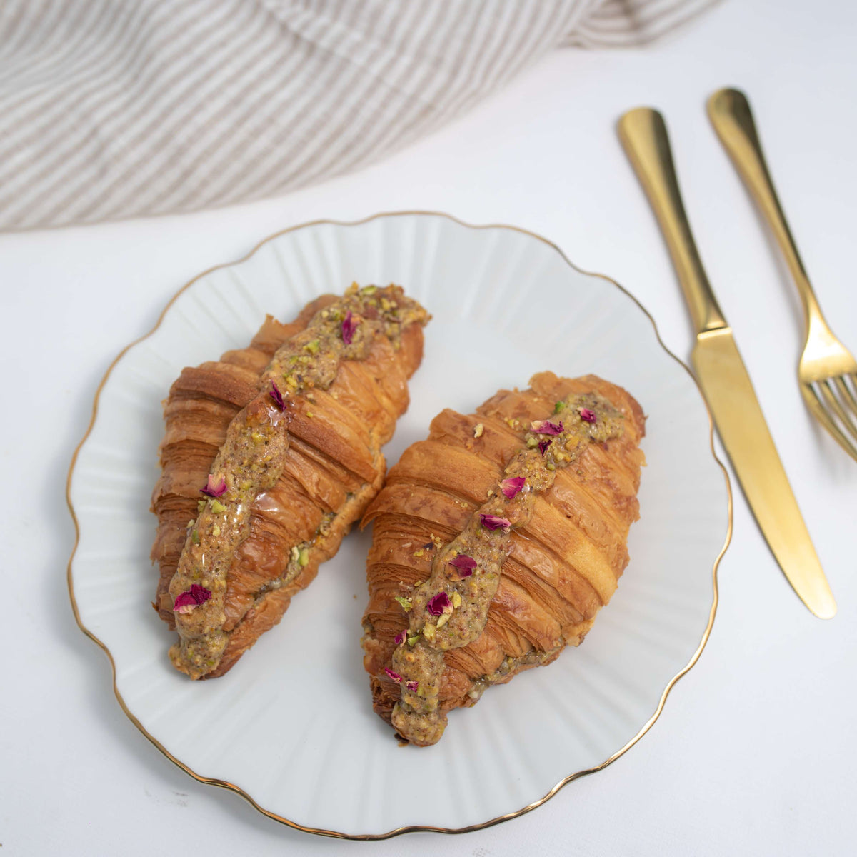 BAKLAVA CROISSANT (With Egg)